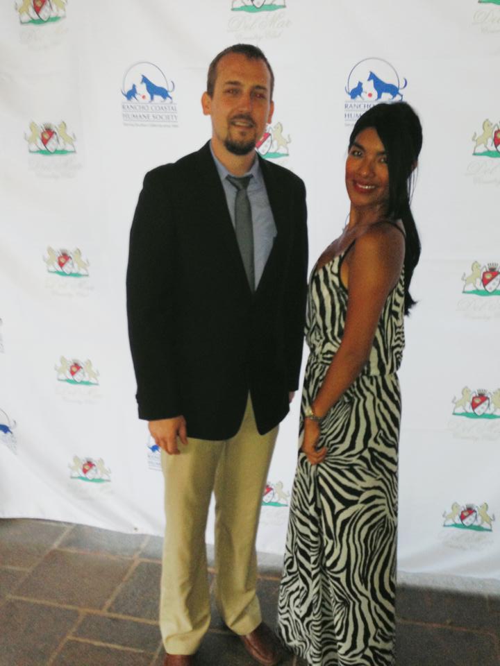 Barking Beast Creator and Founder Tania Milberg with President and CEO of San Diego Pets Magazine Casey Dean. Barking Beast is an contributing affiliate to the San Diego Pets Magazine.