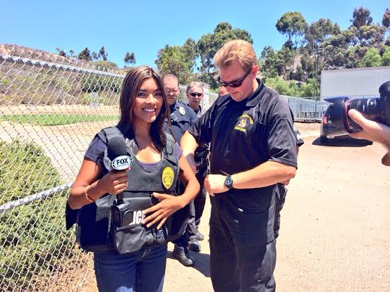 Milberg visits the San Diego Police Department Canine Unit
